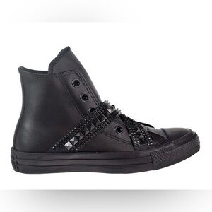 Converse Chuck Taylor All Star Punk Strap Hi in Triple Black